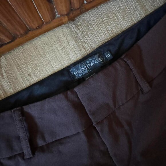 Rampage Brown Wide Leg Trousers Size 0 - Picture 4 of 4